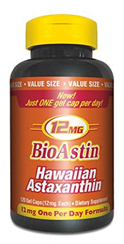 Nutrex Hawaii Bioastin Hawaiin Astaxanthin 12mg 120 Gel Caps 
